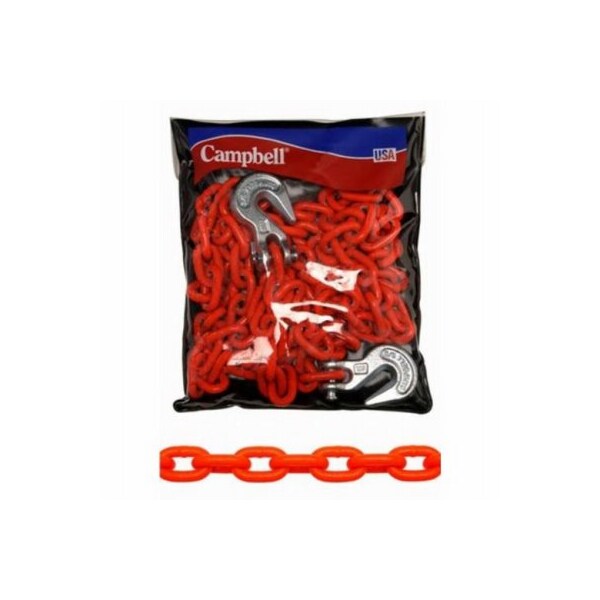 Campbell Chain & Fittings Tow Chain Hitest Hiviz 5/16X16 0231916 Zoro